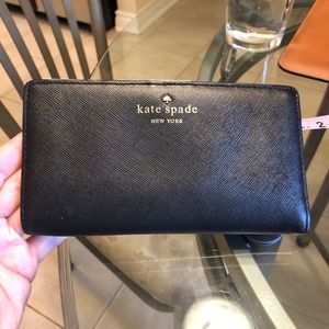 Kate Spade black wallet